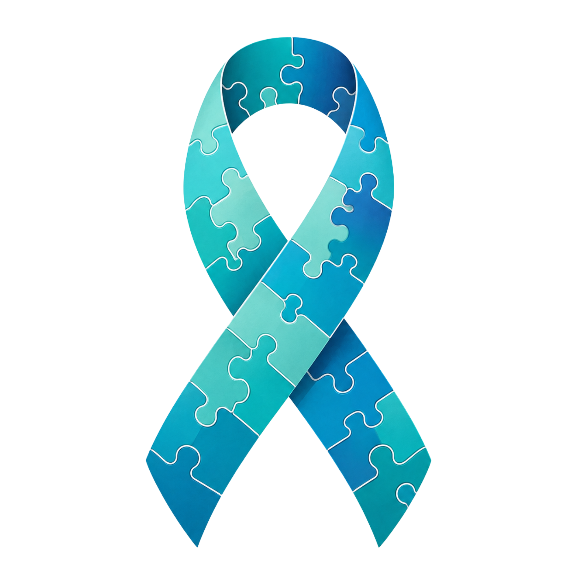 Autism awareness ribbon